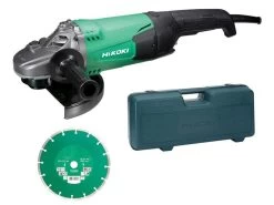 HiKOKI G23ST CD - J2 G23STCD/J2 Angle Grinder 230mm Diamond Blade & Case 2000W 110V HIKG23STCDL