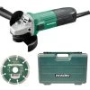 HiKOKI G12STX/J8 G12STX/J8 Angle Grinder 115mm Diamond Blade & Case 600W 110V HIKG12STXCDL