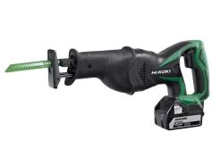 HiKOKI CR18DSL/JW CR18DSL Sabre Saw 18V 2 X 5.0Ah Li-ion HIKCR18DSL