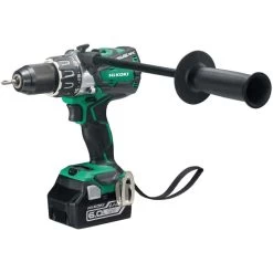 Hikoki DV18DBXLJXZ, Cordless Combi Drill, 18V, 13mm Keyless Chuck, Brushless, 2x6.0Ah