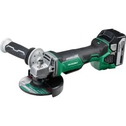 Hikoki G18DBBALJJZ Angle Grinder Braked Brushless 18V 2x5.0AH Li-Ion